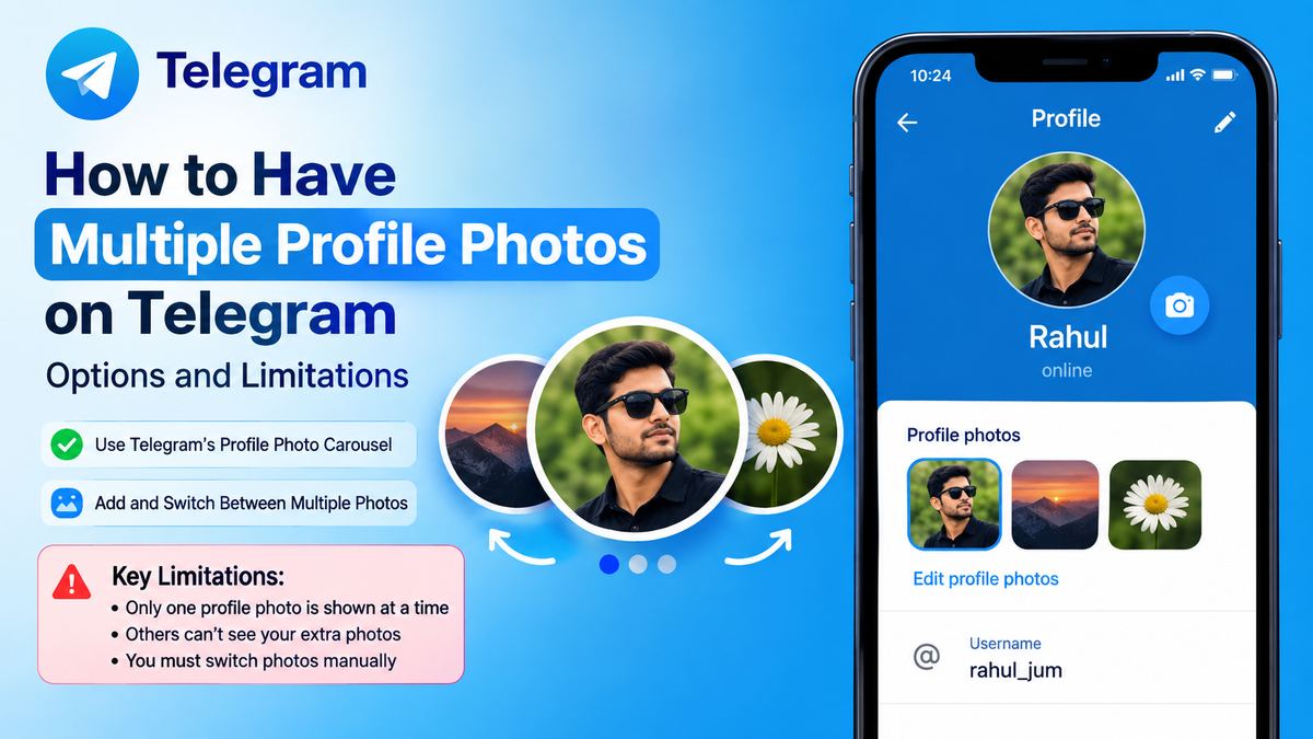 How to Have Multiple Profile Photos on Telegram: Options and Limitations