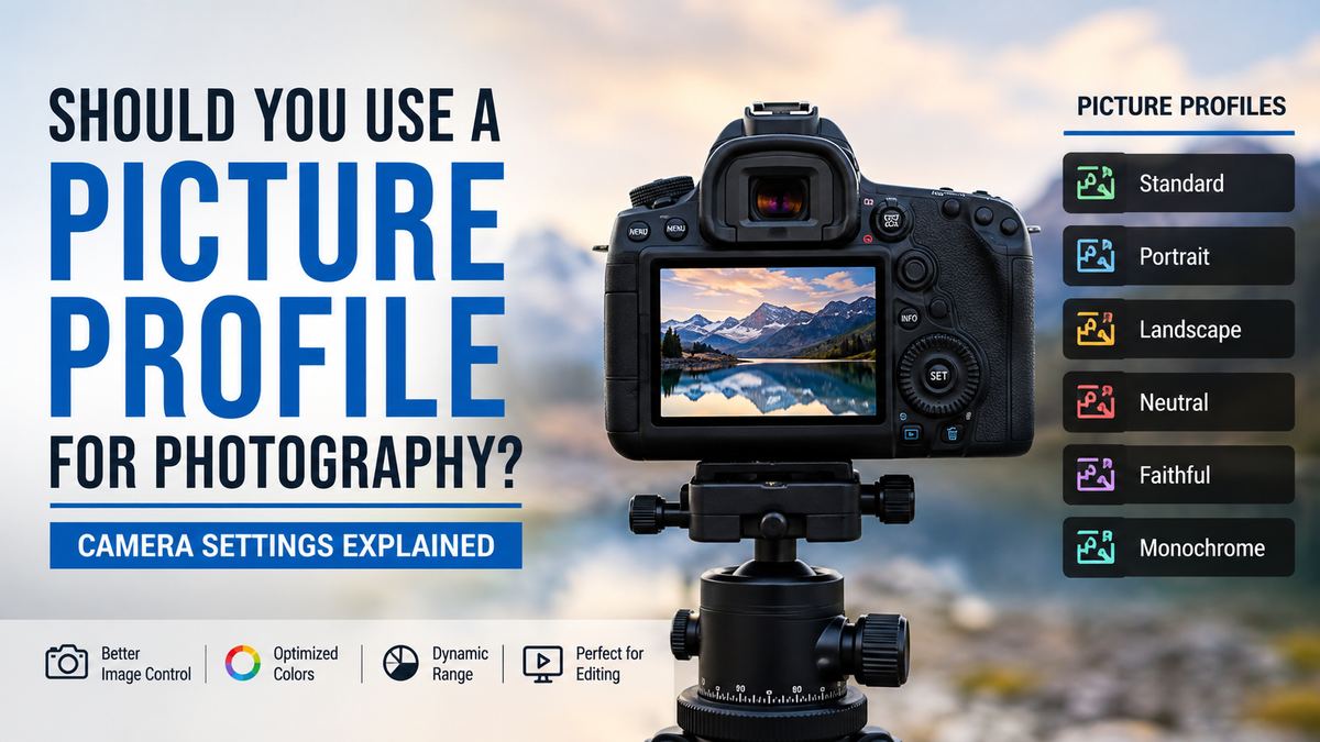 Should You Use a Picture Profile for Photography? Camera Settings Explained