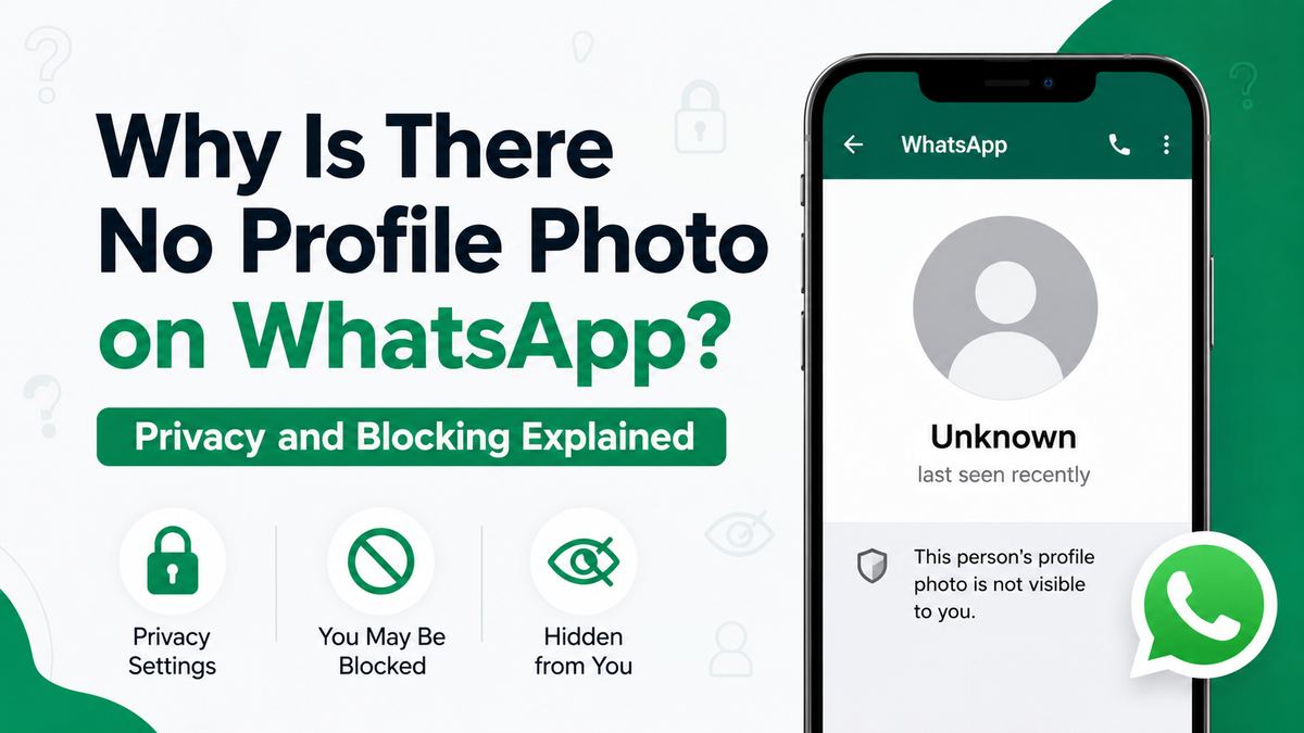 Why Is There No Profile Photo on WhatsApp? Privacy and Blocking Explained